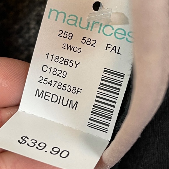 🥑5/$25 Maurices camo Sherpa pullover NWT sz M - Picture 4 of 5